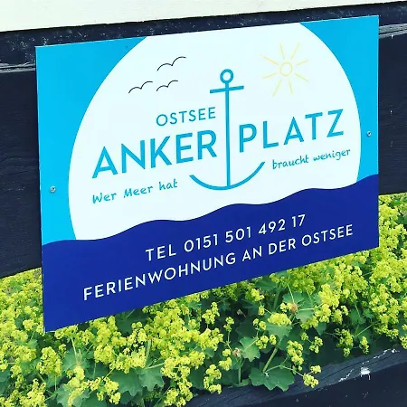 Ferienwohnung Ostsee-ankerplatz شقة *